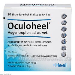 OCULOHEEL Augentropfen ad us.vet.Einzeldosispip., 20 ST – Артикул 6559470 (артикул 6559470) Германия