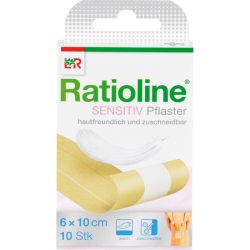 RATIOLINE sensitive Wundschnellverband 6 cmx1 m 1 St – Артикул 1805160 (артикул 1805160) Германия