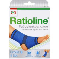RATIOLINE active Fugelenkbandage Gr.S 1 St – Артикул 1805556 (артикул 1805556) Германия