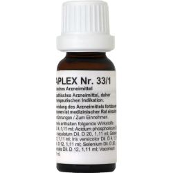 REGENAPLEX Nr.33/1 Tropfen 15 ml – Артикул 2642381 (артикул 2642381) Германия