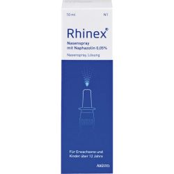 RHINEX Nasenspray + Naphazolin 0,05 10 ml – Артикул 3901376 (артикул 3901376) Германия