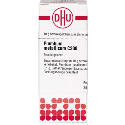 PLUMBUM METALLICUM C 200 Globuli 10 g – Артикул 4232486 (артикул 4232486) Германия