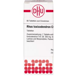 RHUS TOXICODENDRON C 6 Tabletten 80 St – Артикул 4234427 (артикул 4234427) Германия