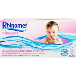 RHINOMER babysanft Meerwasser 5ml Einzeldosispip. 20X5 ml – Артикул 5396646 (артикул 5396646) Германия