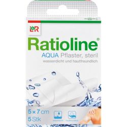 RATIOLINE aqua Duschpflaster Plus 5x7 cm steril 5 St – Артикул 5484391 (артикул 5484391) Германия