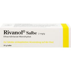 RIVANOL Salbe 25 g – Артикул 6185615 (артикул 6185615) Германия