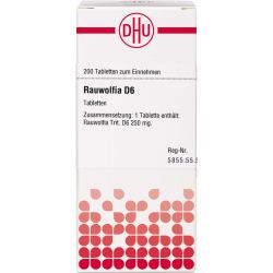 RAUWOLFIA D 6 Tabletten 200 St – Артикул 7178729 (артикул 7178729) Германия