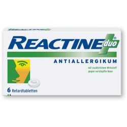 REACTINE duo Retardtabletten 6 St – Артикул 7387580 (артикул 7387580) Германия