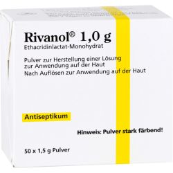 RIVANOL 1,0 g Pulver 50 St – Артикул 10056645 (артикул 10056645) Германия