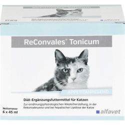RECONVALES Tonicum fr Katzen 6X45 ml – Артикул 10172630 (артикул 10172630) Германия