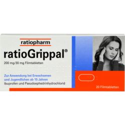 RATIOGRIPPAL 200 mg/30 mg Filmtabletten 20 St – Артикул 10394081 (артикул 10394081) Германия