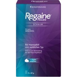 REGAINE Frauen Schaum 50 mg/g 2X60 g – Артикул 11082202 (артикул 11082202) Германия