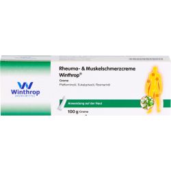 RHEUMA- & Muskelschmerzcreme Winthrop 100 g – Артикул 12483162 (артикул 12483162) Германия