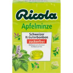 RICOLA o.Z.Box Apfelminze Bonbons 50 g – Артикул 12500736 (артикул 12500736) Германия