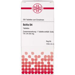 SCILLA D 4 Tabletten 200 St – Артикул 546590 (артикул 546590) Германия