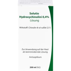 SOLUTIO HYDROXYCHIN. 0,4% 200 ml – Артикул 657272 (артикул 657272) Германия