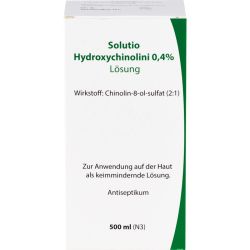 SOLUTIO HYDROXYCHIN. 0,4% 500 ml – Артикул 657289 (артикул 657289) Германия