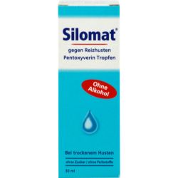 SILOMAT gegen Reizhusten Pentoxyverin Tropfen 30 ml – Артикул 691990 (артикул 691990) Германия