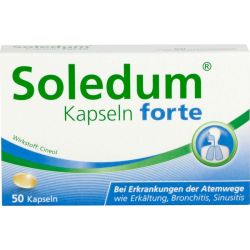 SOLEDUM Kapseln forte 200 mg 50 St – Артикул 744278 (артикул 744278) Германия