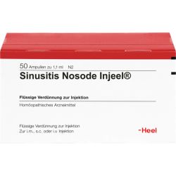 SINUSITIS Nosode Injeel Ampullen 50 St – Артикул 939869 (артикул 939869) Германия