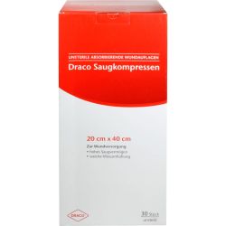 SAUGKOMPRESSEN unsteril 20x40 cm Draco 30 St – Артикул 948816 (артикул 948816) Германия