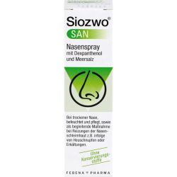 SIOZWO SAN Nasenspray m.Dexpanthenol u.Meersalz 20 ml – Артикул 964229 (артикул 964229) Германия