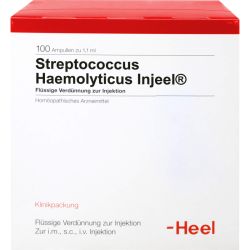 STREPTOCOCCUS HAEMOLYTICUS Injeel Ampullen 100 St – Артикул 978059 (артикул 978059) Германия