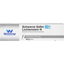 SCHWARZE SALBE 50% Lichtenstein N 40 g – Артикул 1596331 (артикул 1596331) Германия
