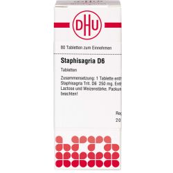 STAPHISAGRIA D 6 Tabletten 80 St – Артикул 2106464 (артикул 2106464) Германия