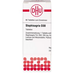 STAPHISAGRIA D 30 Tabletten 80 St – Артикул 2106487 (артикул 2106487) Германия