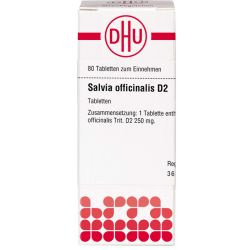 SALVIA OFFICINALIS D 2 Tabletten 80 St – Артикул 2930714 (артикул 2930714) Германия