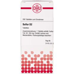 SULFUR D 2 Tabletten 200 St – Артикул 2932280 (артикул 2932280) Германия