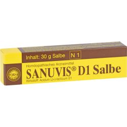 SANUVIS D 1 Salbe 30 g – Артикул 3690040 (артикул 3690040) Германия