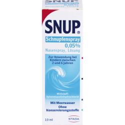 SNUP Schnupfenspray 0,05% Nasenspray 10 ml – Артикул 4482651 (артикул 4482651) Германия