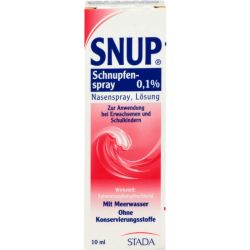 SNUP Schnupfenspray 0,1% Nasenspray 10 ml – Артикул 4482674 (артикул 4482674) Германия