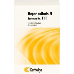 SYNERGON KOMPLEX 111 Hepar sulfuris N Tabletten 200 St – Артикул 4905554 (артикул 4905554) Германия