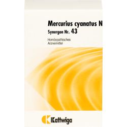 SYNERGON KOMPLEX 43 Mercurius cyanatus N Tabletten 200 St – Артикул 4905620 (артикул 4905620) Германия