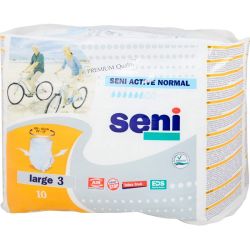 SENI Active Normal Inkontinenzslip Einmal L 10 St – Артикул 7230022 (артикул 7230022) Германия