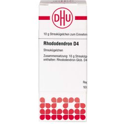 RHODODENDRON D 4 Globuli 10 g – Артикул 7249429 (артикул 7249429) Германия
