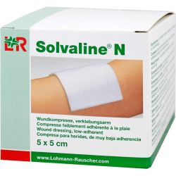 SOLVALINE N Kompressen 5x5 cm steril 25 St – Артикул 7600737 (артикул 7600737) Германия