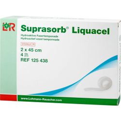 SUPRASORB Liquacel hydroakt.Faserverb.2x45 cm 4 St – Артикул 8566592 (артикул 8566592) Германия