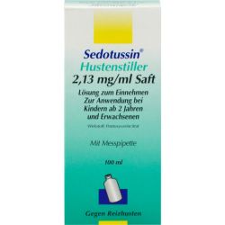 SEDOTUSSIN Hustenstiller Saft 100 ml – Артикул 8896912 (артикул 8896912) Германия