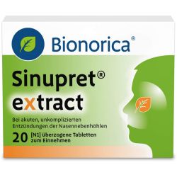 SINUPRET extract berzogene Tabletten 20 St – Артикул 9285530 (артикул 9285530) Германия