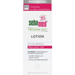 SEBAMED Trockene Haut parfmfrei Lotion Urea 10% 400 ml – Артикул 9726715 (артикул 9726715) Германия