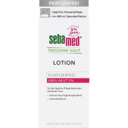 SEBAMED Trockene Haut parfmfrei Lotion Urea 5% 400 ml – Артикул 9726721 (артикул 9726721) Германия