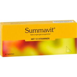 SUMMAVIT Tabletten 20 St – Артикул 11139853 (артикул 11139853) Германия