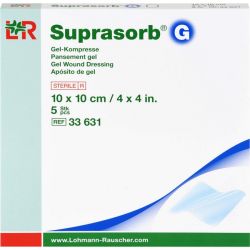 SUPRASORB G Gelkompresse 10x10 cm 5 St – Артикул 11267841 (артикул 11267841) Германия