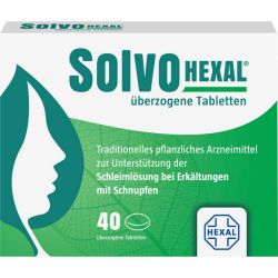 SOLVOHEXAL berzogene Tabletten 40 St – Артикул 11606415 (артикул 11606415) Германия