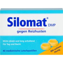 SILOMAT DMP gegen Reizhusten Lutschpast.m.Honig 40 St – Артикул 12361602 (артикул 12361602) Германия