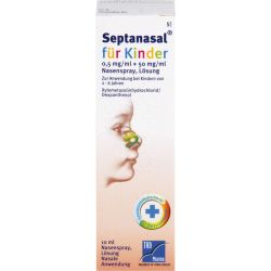 SEPTANASAL fr Kinder 0,5 mg/ml + 50 mg/ml Nasens. 10 ml – Артикул 13229388 (артикул 13229388) Германия